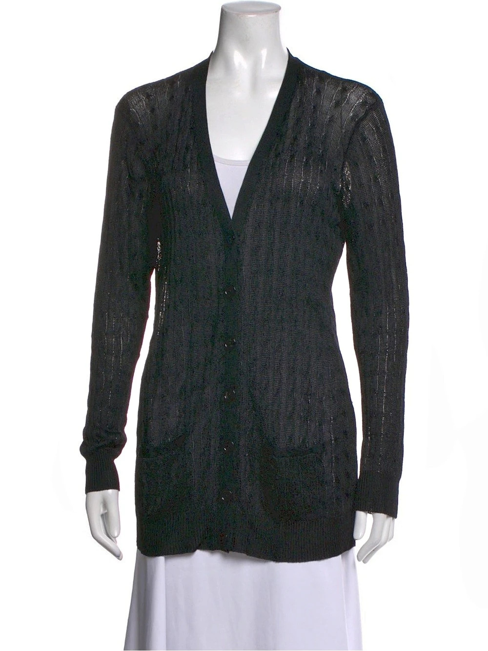 Ralph Lauren Black Cardigan Size Medium